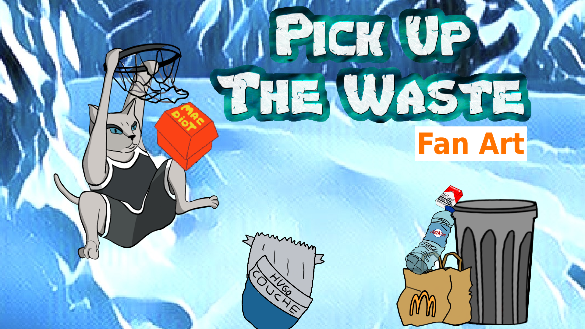 Visuel officiel de Pick Up The Waste : Fan Art