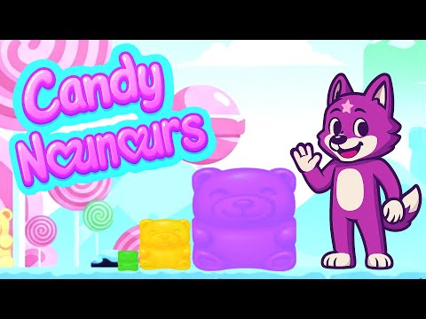 Candy Nounours - Come to Candy Land and build a pyramid of teddy bears!
